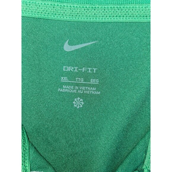 North Texas Mean Green Nike Dri-Fit Green Polo Shirt XXL - Picture 4 of 8